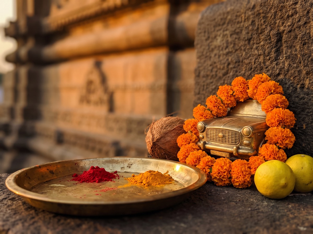 Vahana Pooja (Vehicle Blessing)