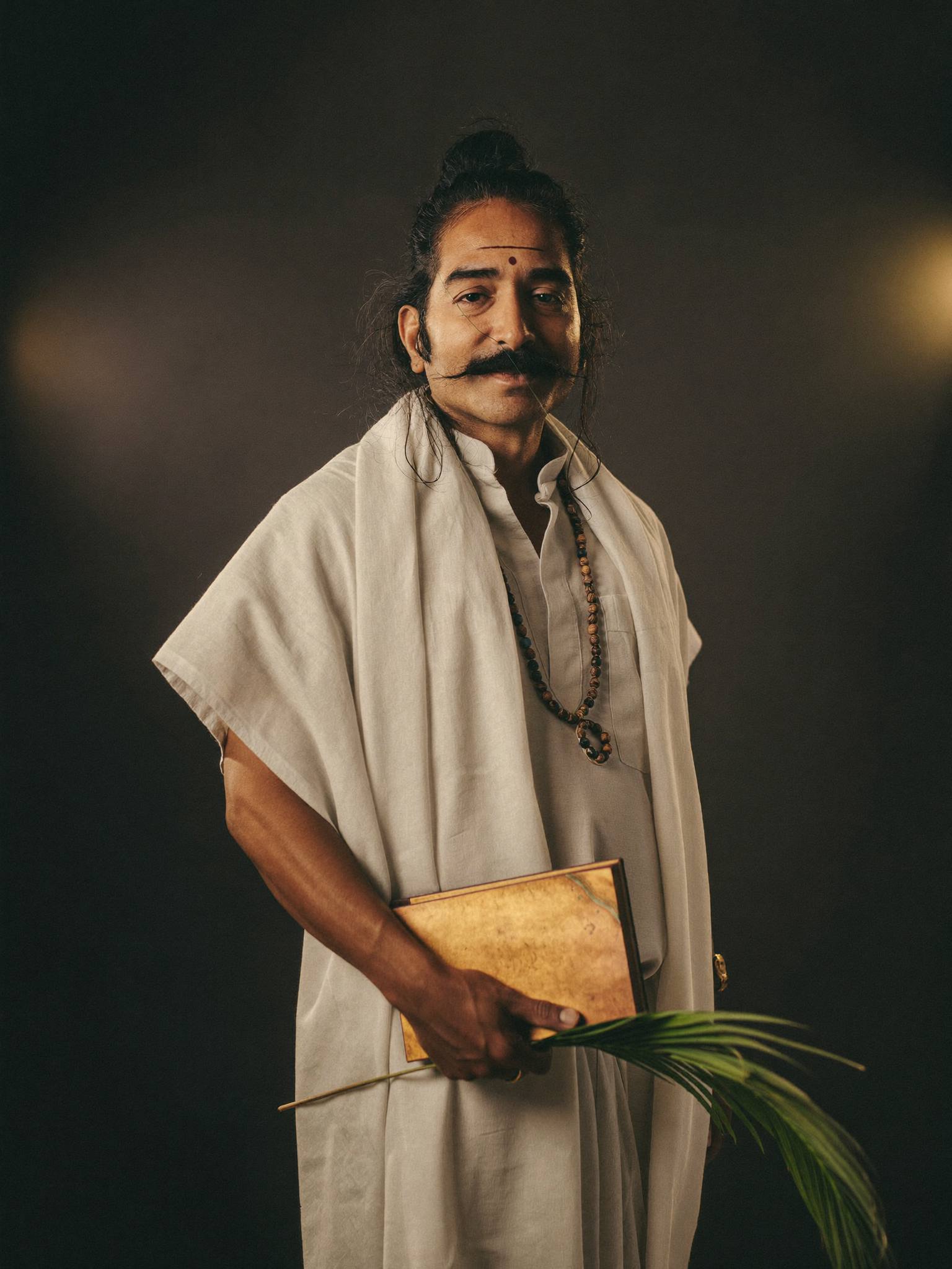 Portrait of Vedamurthy Krishnamurthy Iyer